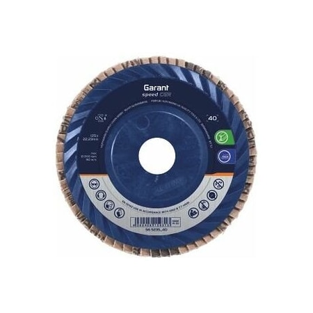 Garant Speed CER Ceramic Flap Disc, Dia: 125 mm, Grit: 60 565235 60
